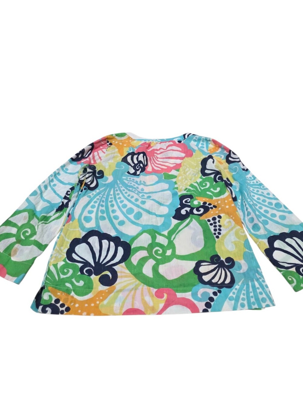 Lilly Pulitzer Thandie Tunic Top In Chiquita Bonita - Picture 5 of 9